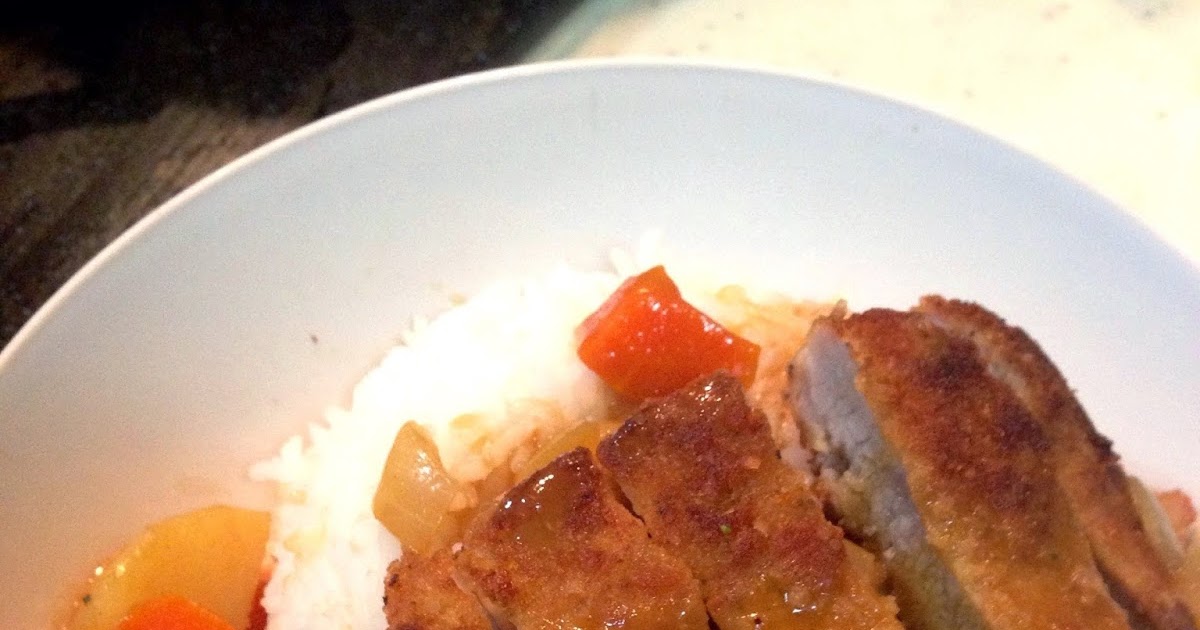 TAGlicious Pork Cutlet with Japanese Curry